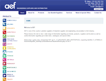 Tablet Screenshot of aef.ie